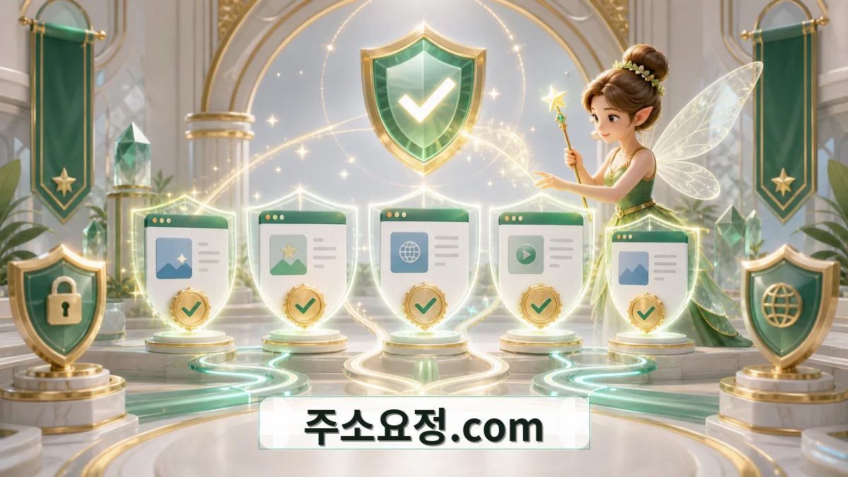 주소요정.com 요정픽 신뢰 포인트 이미지