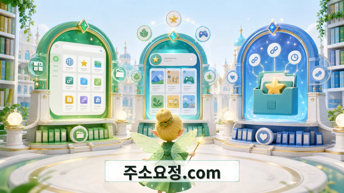 주소요정.com 링크모음 사이트 예시 이미지